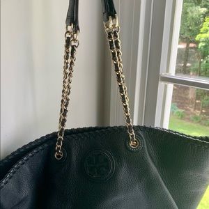 Tory Burch double strap/ gold pocketbook